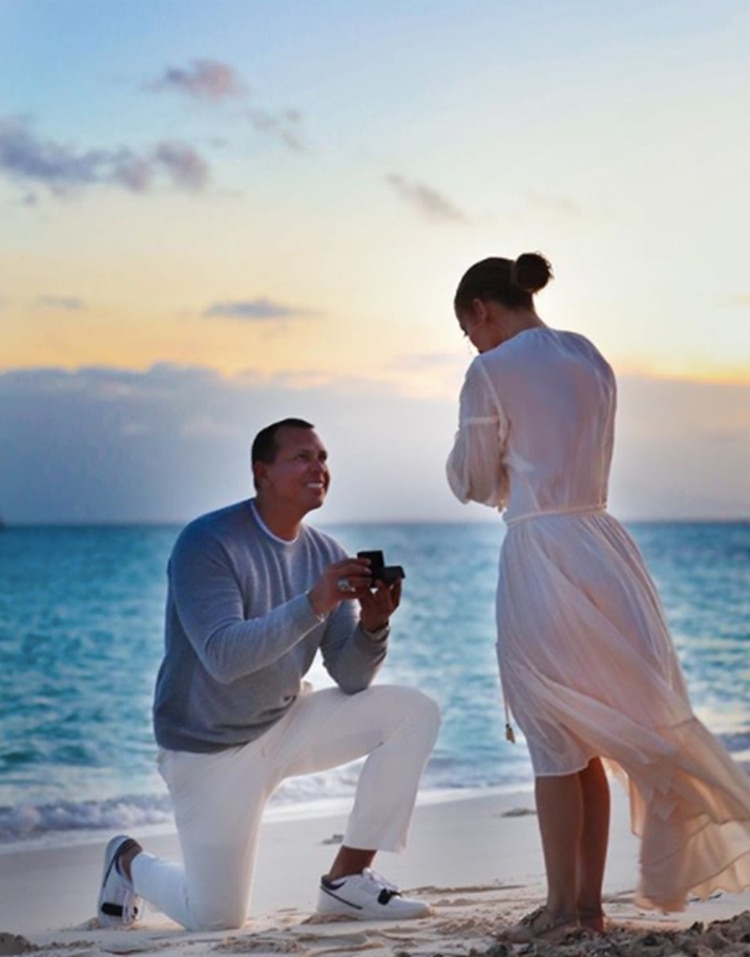 El ex beisbolista Alex Rodríguez le propuso matrimonio (Foto: Instagram – @jlo)