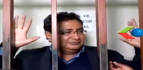 El diputado Amilcar Barral guarda detención en una celda policial hasta su audiencia cautelar.