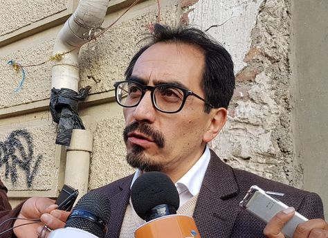 El concejal Fabián Siñani.
