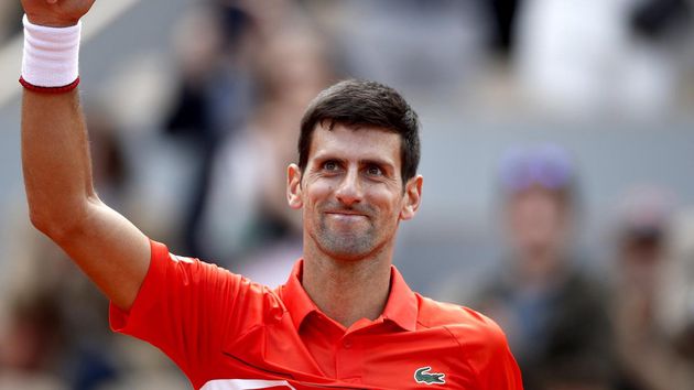 Novak Djokovic alcanzó las semifinales en Roland Garros