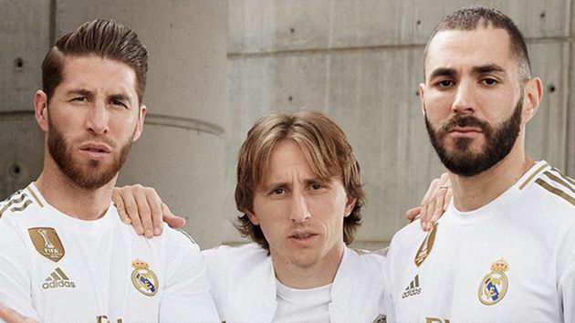 La nueva ropa del Real Madrid es de oro