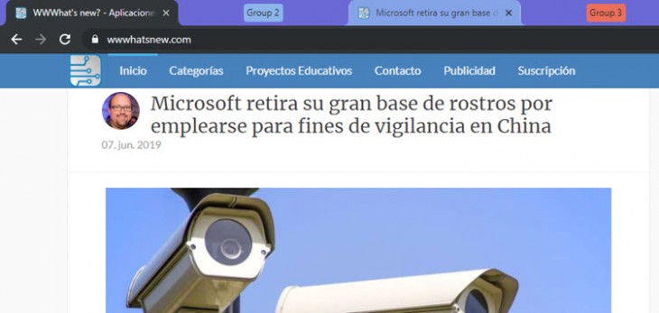 Google Chrome en grupo