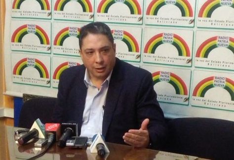 El ministro de Justicia y Transparencia, Héctor Arce.
