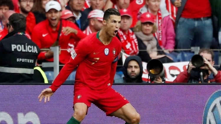 (Reuters) Cristiano Ronaldo convirtió tres goles en la semifinal