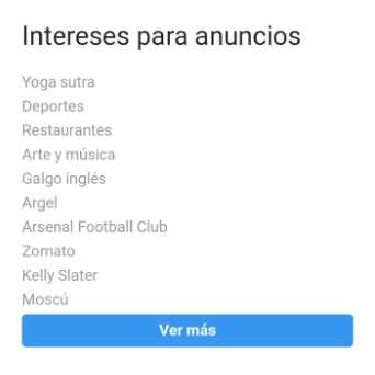 Lo que Instagram sabe de mí