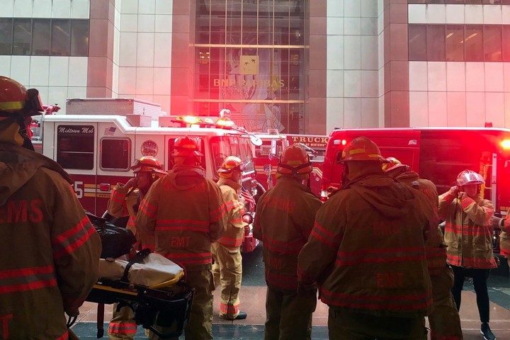 Imagen de las afueras del edificio. New York Times