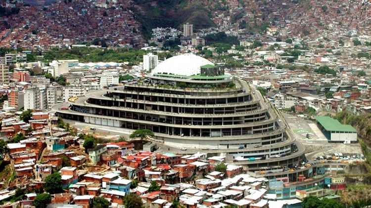 El Helicoide, sede del Sebin (Servicio Bolivariano de Inteligencia) en Caracas