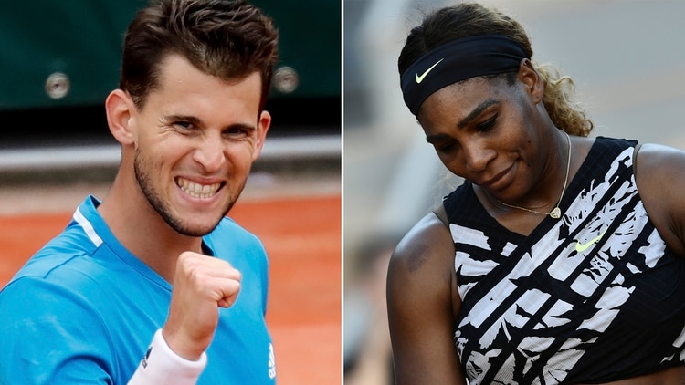 Dominic Thiem propuso a Serena Williams jugar juntos tras su polémica en Roland Garros