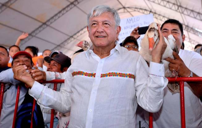 FotografÃ­a cedida por la presidencia de MÃ©xico de AndrÃ©s Manuel LÃ³pez Obrador. (EFE)
