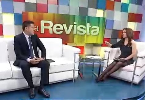 El ministro Zavaleta en la entrevista con la red Unitel.
