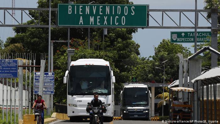 Frontera de MÃ©xico con Guatemala, en el sur del paÃ­s. 