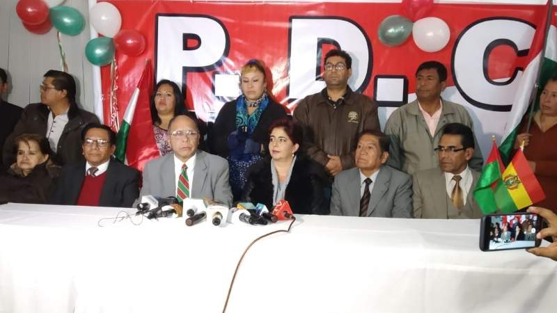 PDC anuncia que seguirá en carrera electoral con nuevo candidato