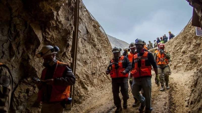 Un minero rescatado, uno muerto y otro aun desaparecido en Chile