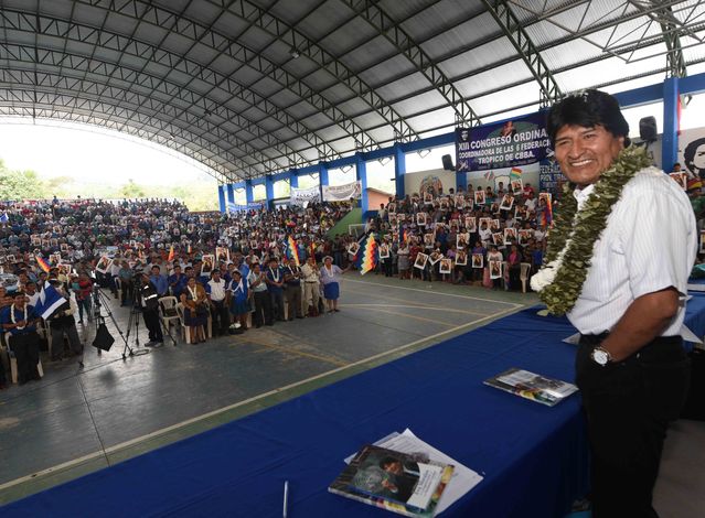 Resultado de imagen para El presidente Evo Morales inaugurÃ³ el sÃ¡bado el X Congreso Ordinario Departamental del Movimiento Al Socialismo (MAS