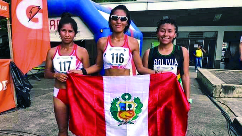 Bolivia logra tres bronces en el sudamericano atlético
