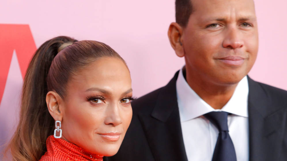 Foto: Jennifer LÃ³pez y Alex Rodriguez. (Reuters/Andrew Kelly)