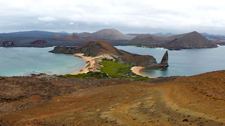 Isla Bartolomé en Galápagos, 23 de agosto de 2013.