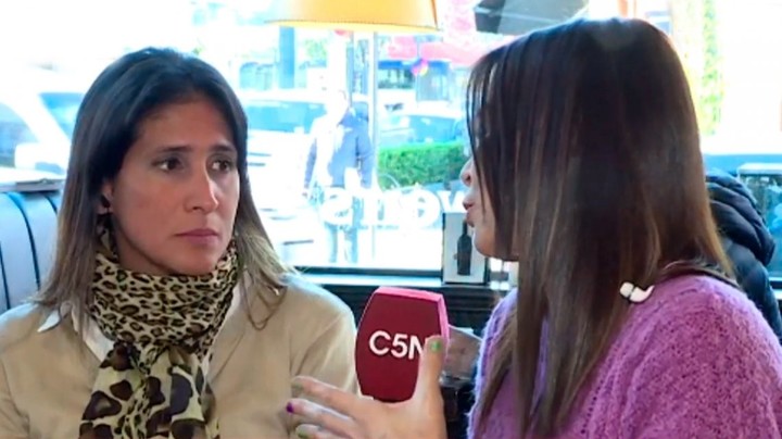 "Tenía una cara de perversidad para con el nene, como diciendo 