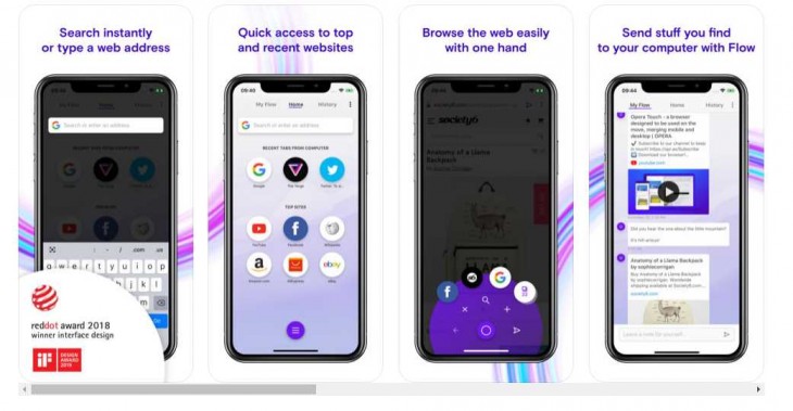 opera touch