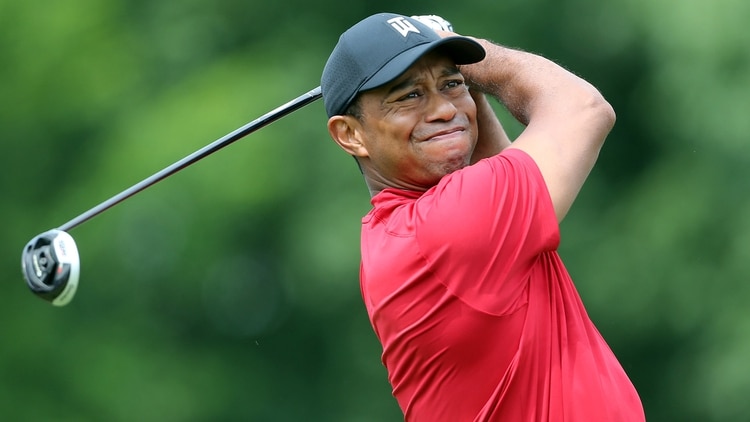 Tiger Woods en la final de la gira del 2019 Memorial ( Joe Mayorana-USA TODAY Sports)