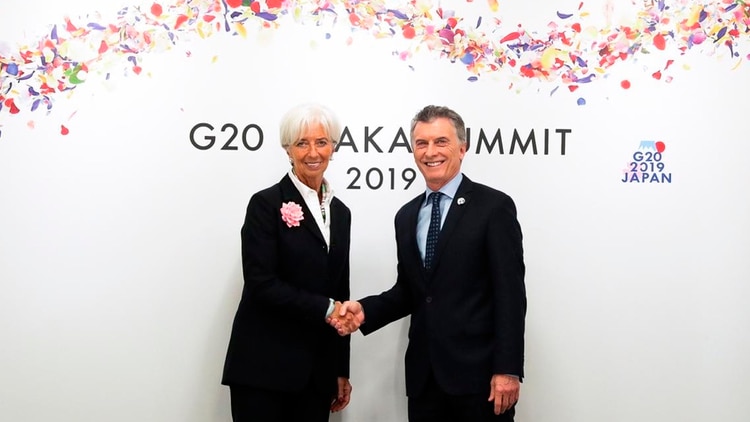 Mauricio Macri y Christine Lagarde en Japón