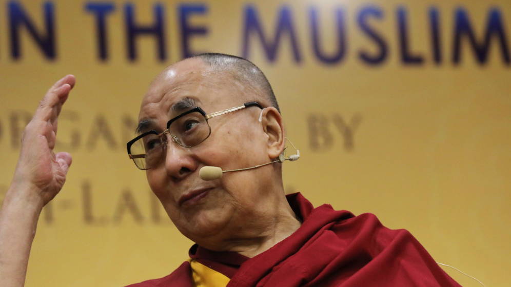 Foto: El Dalai Lama en Nueva Delhi. (EFE)