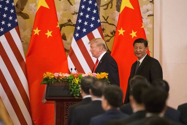 Visita de Trump a China. (EFE)