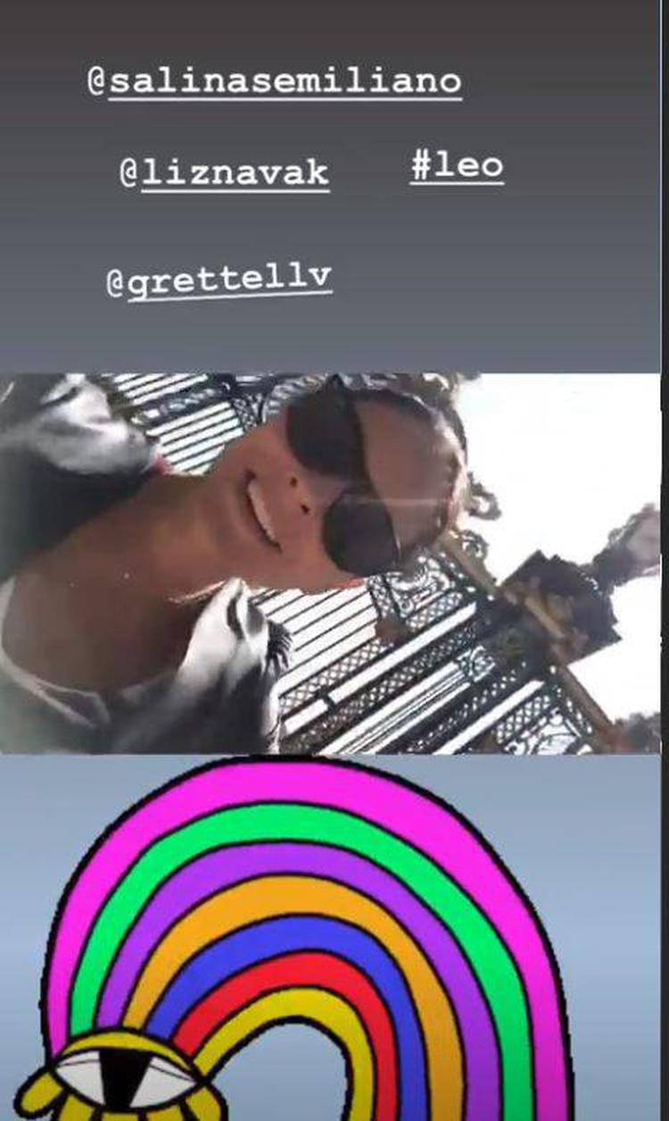 Grettell Valdez compartió momentos con Ludwika y su hijo (Foto: Instagram)