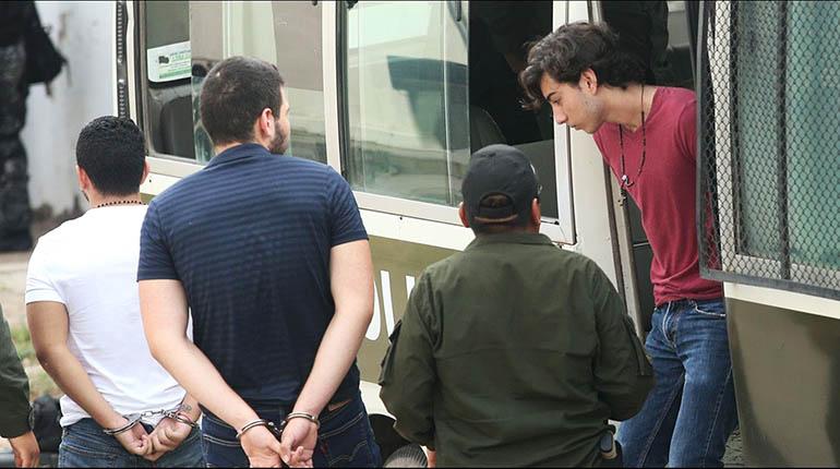 Imagen muestra a los acusados del caso de violación múltiple. | Foto archivo | EL DEBER