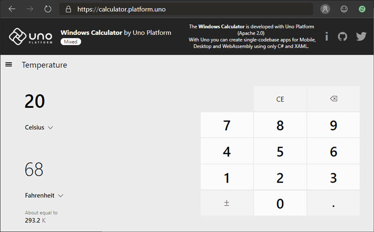 Uno Calculator
