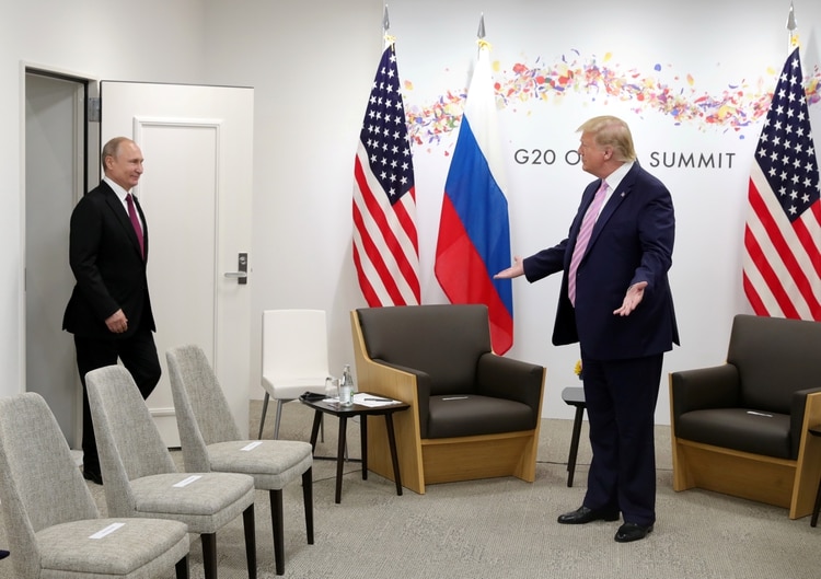 Trump y Putin se reunieron en el G20 (Reuters)