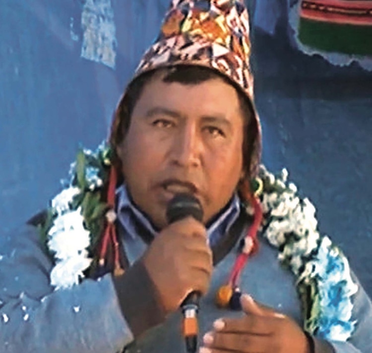 El dirigente campesino Ever Rojas amenazó con envenenar a los opositores.