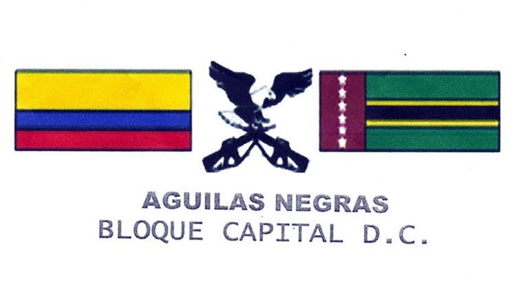 El logo que utilizan quienes se reivindican como “Águilas Negras” en sus amenazas y crímenes