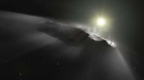 Oumuamua, el primer asteroide interestelar captado en el Sistema Solar.
