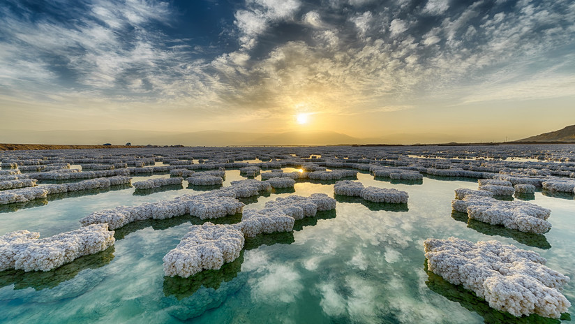 Resuelven el misterio de los 'dedos de sal' del mar Muerto (VIDEO)