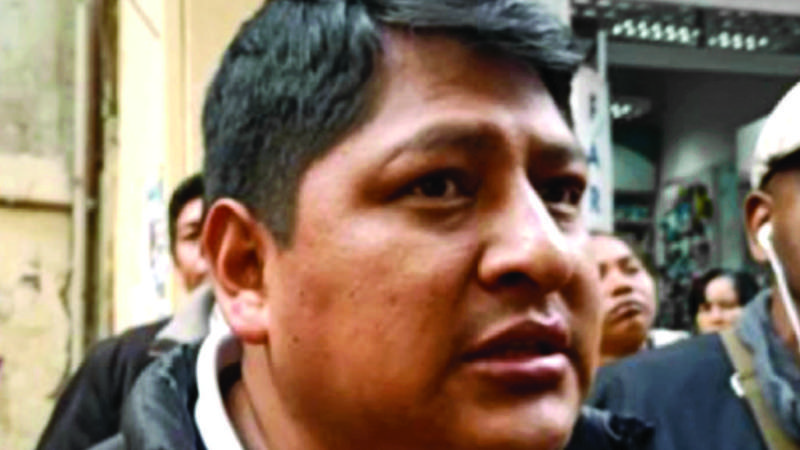 Adepcoca: Fiscalía activó al menos cinco denuncias contra Sergio Pampa, según abogado