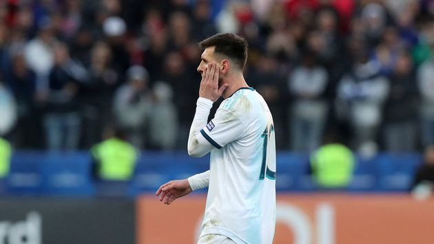messi se pierde el arranque de las eiminatorias por la roja directa ante chile
