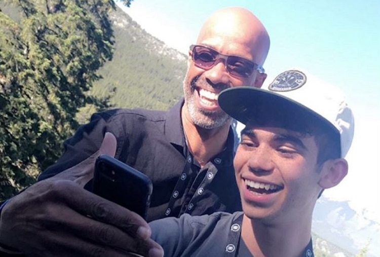 El padre del actor, Victor Boyce, se mostraba en sus redes sociales como el mayor fan de su hijo (Foto: Instagram @VictorBoyce)