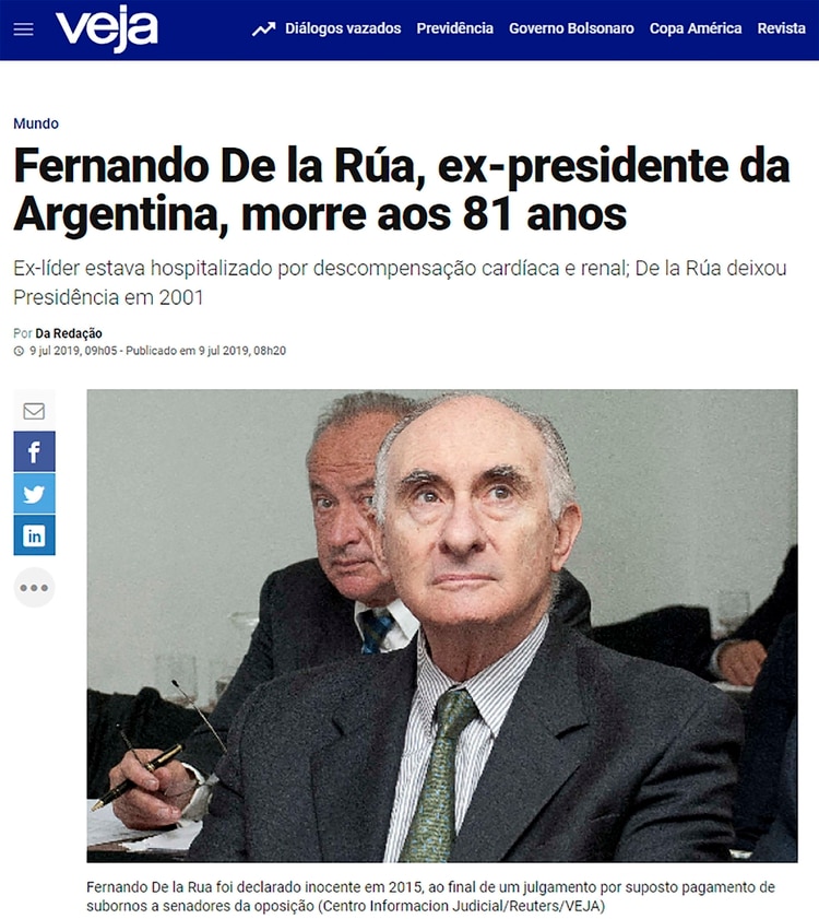 Veja, de Brasil
