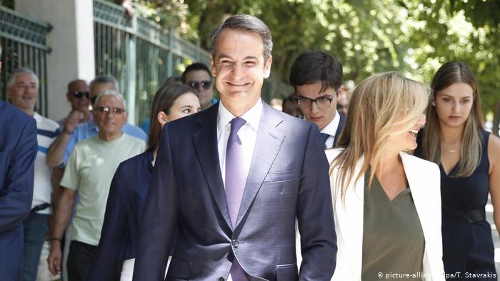 Nuevo primer ministro griego, Kyriakos Mitsotakis (picture-alliance/dpa/T. Stavrakis)