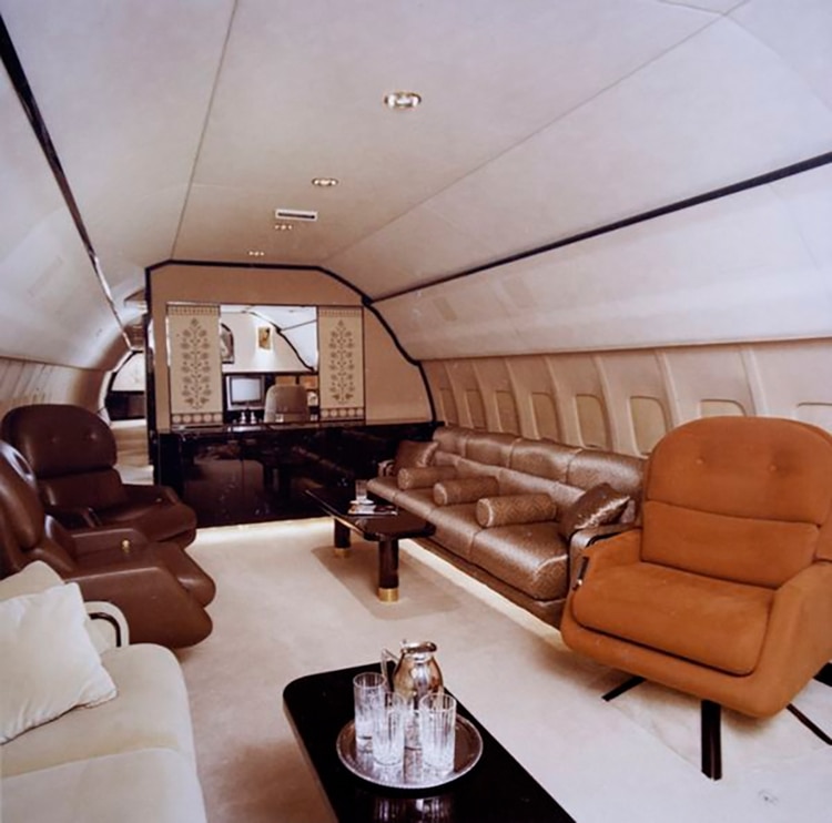 El jet propiedad de Vega permitía que los traficantes viajaran con lujos y discreción.