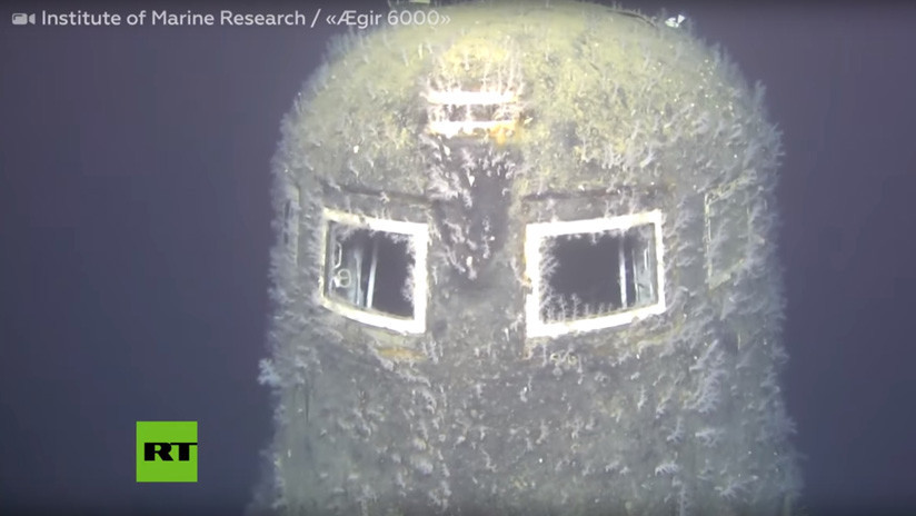 VIDEO: Detectan radiactividad 100.000 superior a la normal en el submarino nuclear soviético 'Komsomolets' hundido hace 30 años