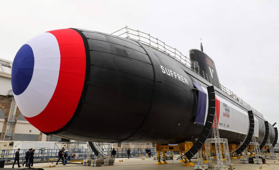 El nuevo submarino nuclear de ataque (SNA) francÃ©s Suffren