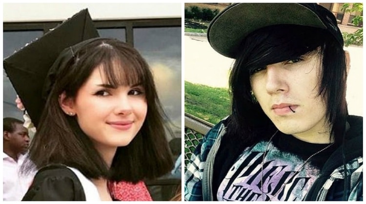 Brandon Andrew Clark (derecha) está acusado de asesinar a su ex novia, Bianca Devins (Foto: Instagram)