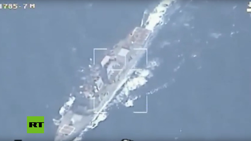 Teherán publica imágenes que desmienten el derribo de un dron iraní por parte de un buque de guerra de EE.UU.