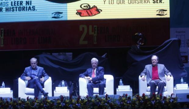 Mensaje. “Es necesario que los mejores hagan política”, dijo MVLL. Foto: GEC