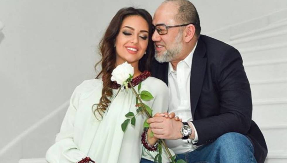Rihana Petra y el rey de Malasia, en una foto que ella subió a su perfil de Instagram el 9 de junio.
