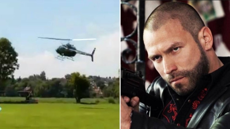 La producción de “El Señor de los Cielos’ grabó el accidente (Foto: Especial)