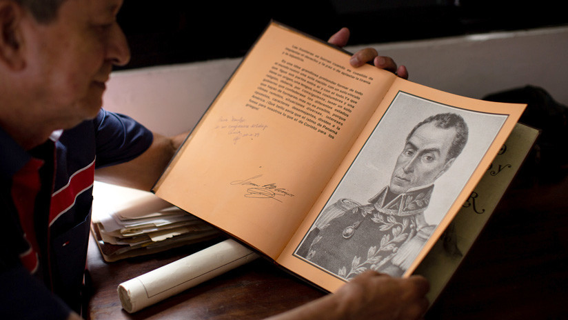Descendiente del Libertador Simón Bolívar: 