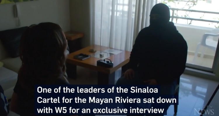 Amid “N”, supuesto líder del Cártel de Sinaloa, participó bajo un alias falso en un documental internacional (Foto: CTV News)